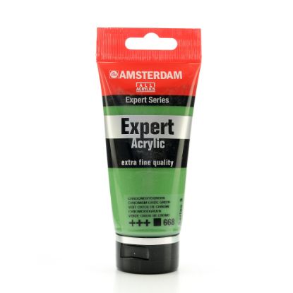 Picture of Amsterdam Expert Acrylic Paint Tubes, 75 mL, Chromium Oxide Green, Pack Of 2