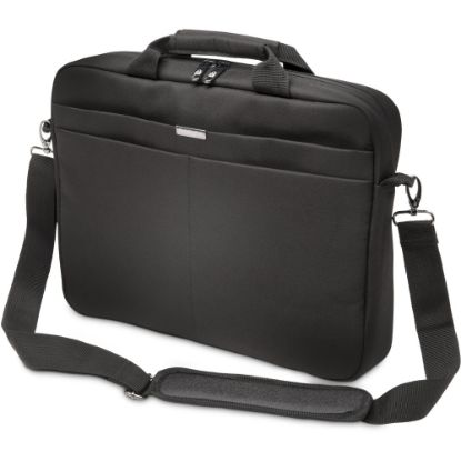 Picture of Kensington LS240 Carrying Case for 10in to 14.4in Notebook - Black - Drop Resistant - Handle, Shoulder Strap, Trolley Strap - Retail