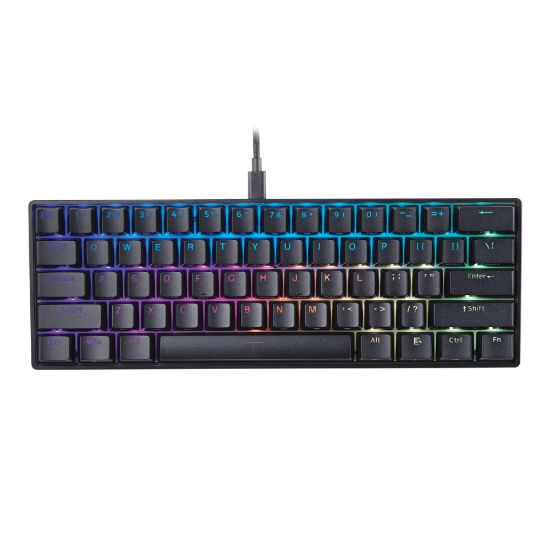 Picture of Mad Catz S.T.R.I.K.E. 6 60%-Form-Factor RGB Wired Mechanical Gaming Keyboard, Full Size, Black, KS63NMUS