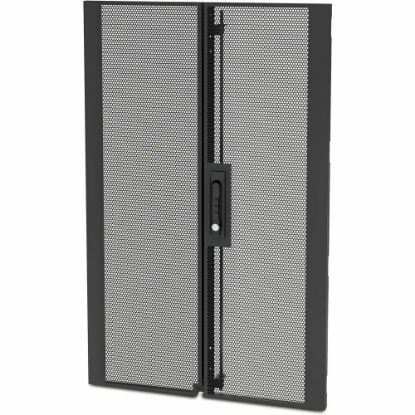 Picture of APC by Schneider Electric AR7103 NetShelter SX 20U Split Door Panel - Black - 37.5in Height - 23.6in Width - 1.8in Depth