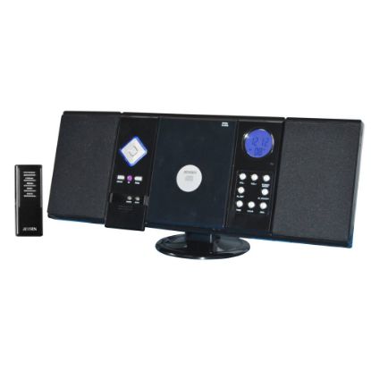 Picture of Jensen JMC-180 Micro Hi-Fi System - 2 W RMS - iPod Supported - AM, FM - CD-RW - MP3 - Remote Control