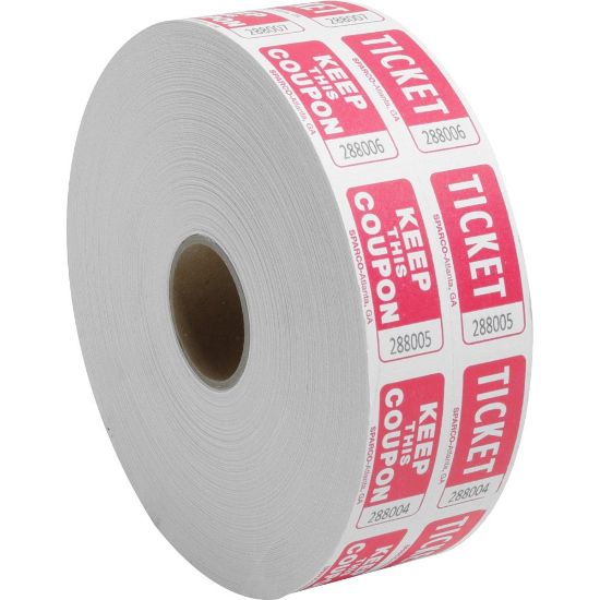 Picture of Sparco Roll Tickets - Red - 2000/Roll