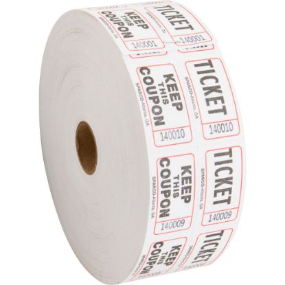 Picture of Sparco Roll Tickets - White - 2000/Roll