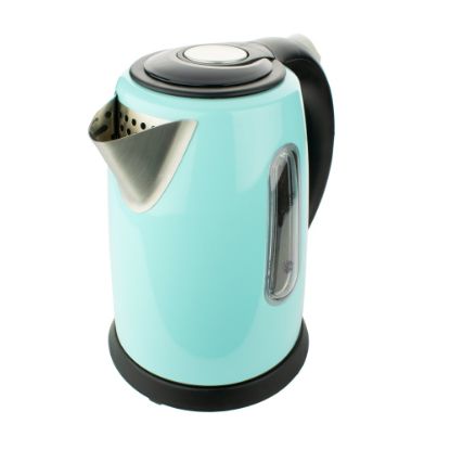 Picture of Brentwood 1-Liter Stainless Steel Electric Cordless Kettle, Blue