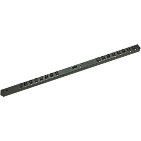 Picture of Minuteman RPM20162VI 16-Outlets PDU - NEMA 6-20P - 14 x IEC 60320 C13, 2 x IEC 60320 C19 - 230 V AC - Vertical - Rack-mountable