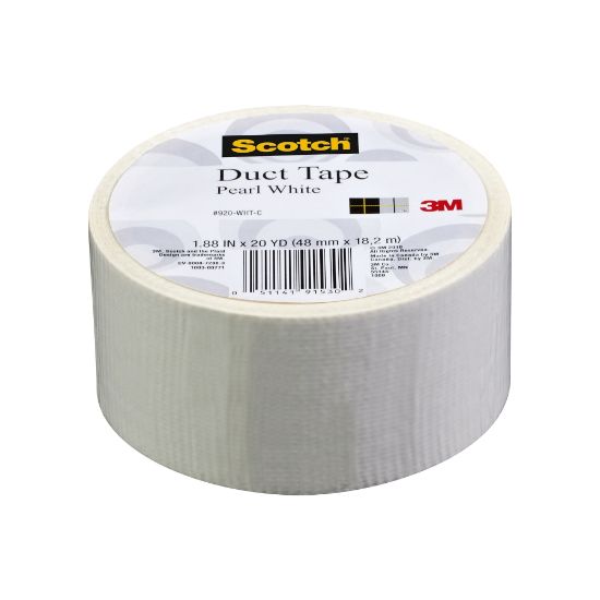 Picture of Scotch Colored Duct Tape, 1 7/8in x 20 Yd., White