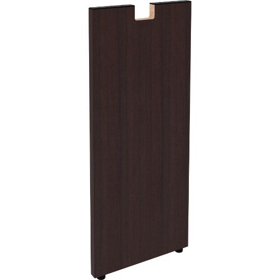 Picture of Lorell Essentials Series Credenza Half Leg, Espresso