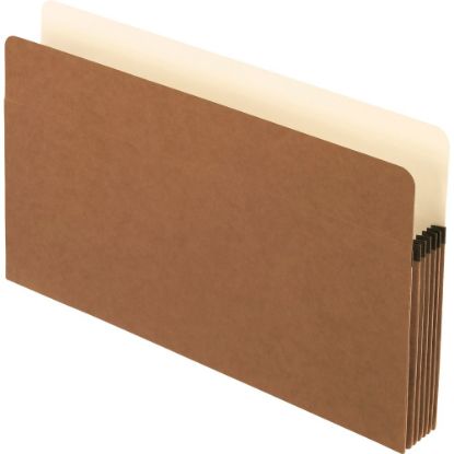 Picture of Pendaflex Smart Shield File Pockets, Legal Size, Redrope, 5 1/4in Expansion