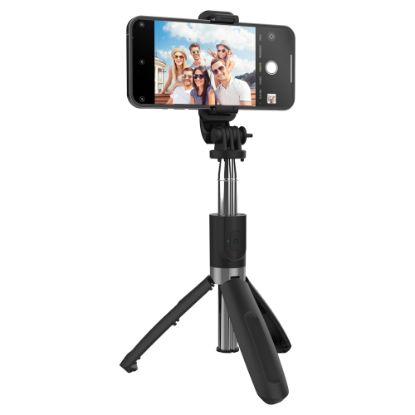 Picture of HyperGear SnapShot Wireless Selfie Stick, 7-1/2inH x 1-7/16inW x 1-13/16inL, Black, HPL15437