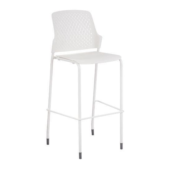 Picture of Safco Next Bistro Chairs, White, Set Of 2 Chairs