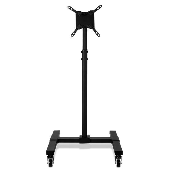 Picture of Mount-It! Height-Adjustable Mobile TV Stand For 13in - 42in Screens, Black