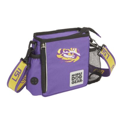 Picture of Mobile Dog Gear NCAA Walking Bag, 7-1/2inH x 2inW x 7-1/2inD, LSU Tigers