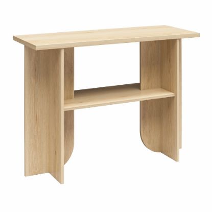 Picture of Ameriwood Home Novogratz Voler Console Table, 30inH x 41-1/2inW x 15-3/4inD, Light Oak