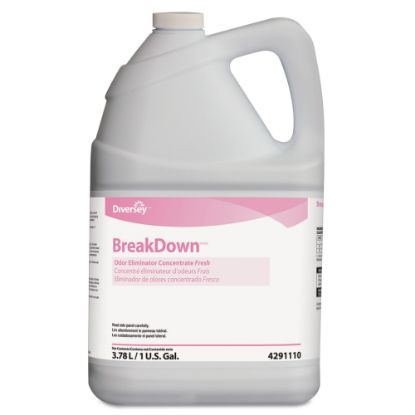 Picture of Diversey Breakdown Butchers Odor Eliminator, Fresh Scent, 1 Gallon, Case Of 4