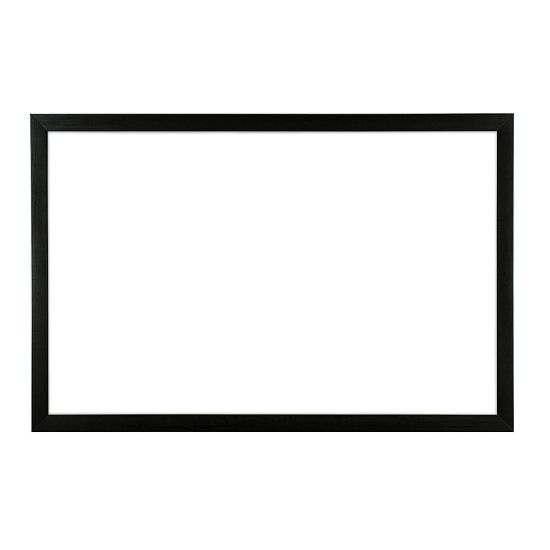 Picture of U Brands Magnetic Dry-Erase Whiteboard, 23in x 35in, Black Wood Frame