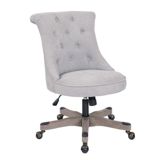 Picture of Office Star Hannah Tufted Office Chair, Fog/Gray