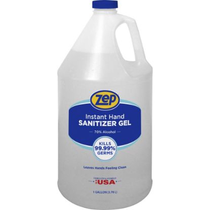 Picture of Zep Hand Sanitizer Gel, Clean Scent, 1 Gallon