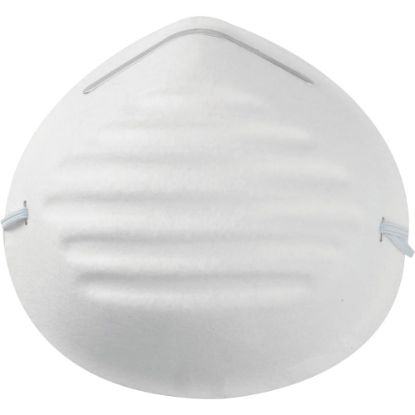 Picture of Acme United Adjustable Nose Clip Dust Mask - Adjustable - Dust Protection - Metal Nose Clip - White - 5 / Pack