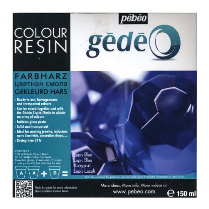 Picture of Pebeo Gedeo Color Resin, Lapis Blue, 150 Ml