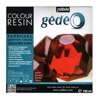 Picture of Pebeo Gedeo Color Resin, Amber, 750 mL