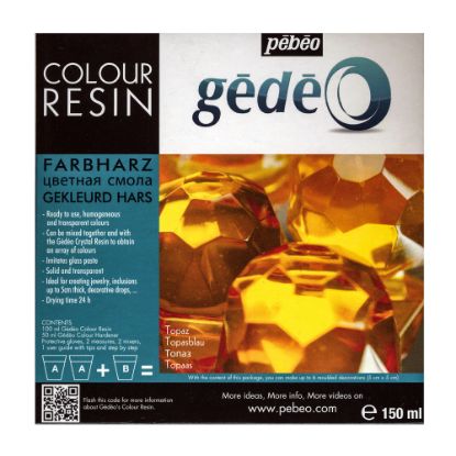 Picture of Pebeo Gedeo Color Resin, Topaz, 750 Ml