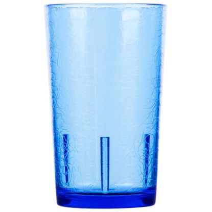 Picture of Cambro Del Mar Styrene Tumblers, 12 Oz, Sapphire Blue, Pack Of 36 Tumblers