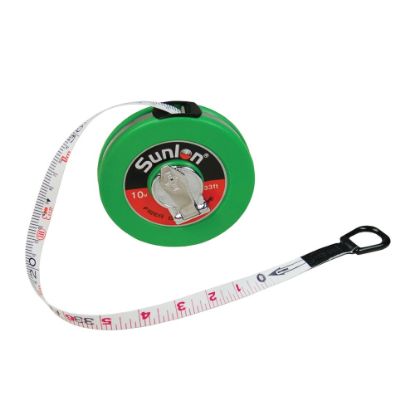 Picture of Learning Advantage Fiberglass Wind-Up Tape Measures, 33ft, Green, Pack Of 2