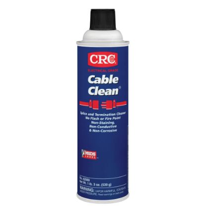 Picture of CRC Cable Clean High Voltage Splice Cleaner, 20 Oz Can, Case Of 12