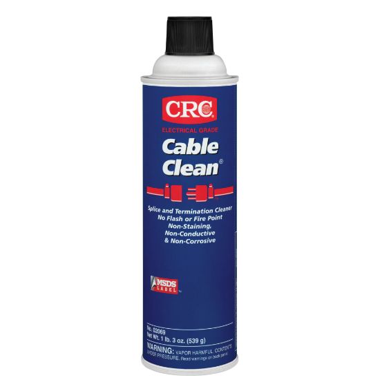 Picture of CRC Cable Clean High Voltage Splice Cleaner, 20 Oz Can, Case Of 12