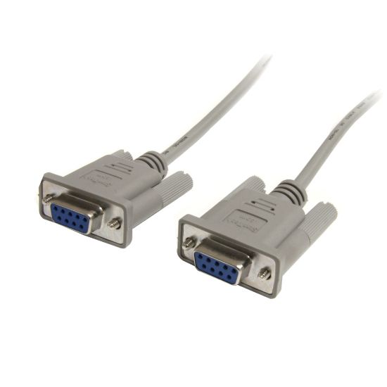 Picture of StarTech.com 6 ft Straight Through Serial Cable - DB9 F/F - Connect two DB9 equipped serial devices