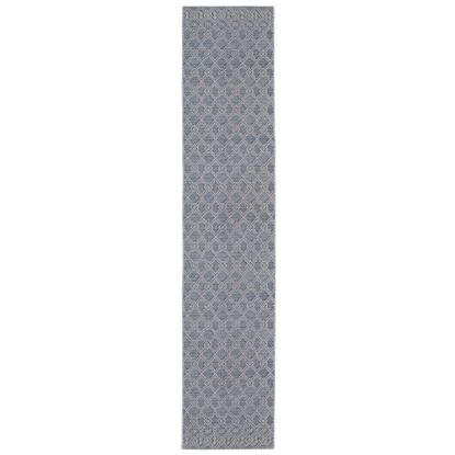 Picture of Linon Aria Area Rug, 2ft x 10ft, Savre Cream/Gray