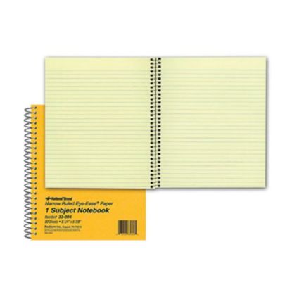 Picture of Rediform Brown Board Notebook, 6-7/8 x 8-1/4in, 1 Subject, 80 Sheets, Brown