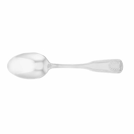 Picture of Walco Fanfare Stainless Steel Dessert Spoons, Silver, Pack Of 24 Spoons