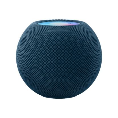 Picture of Apple HomePod mini Bluetooth Smart Speaker - Siri Supported - Blue - Wireless LAN