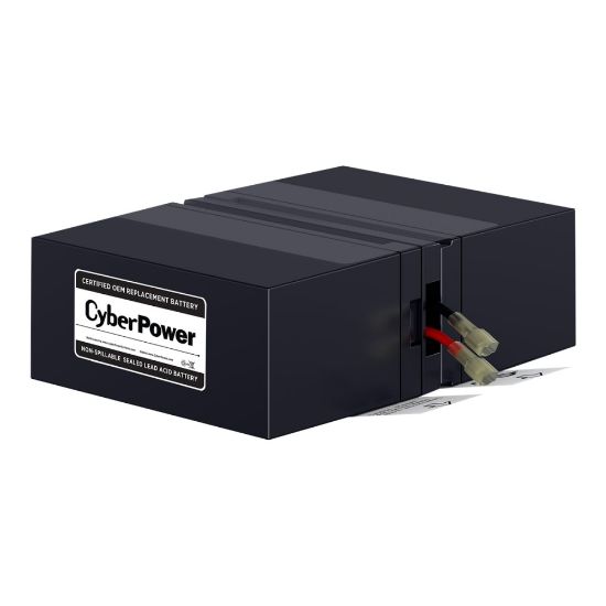 Picture of CyberPower RB1280X2A - UPS battery - 2 x battery - lead acid - 9 Ah - for P/N: CP1350AVRLCD, CP1500AVRLCD, CP1500AVRT