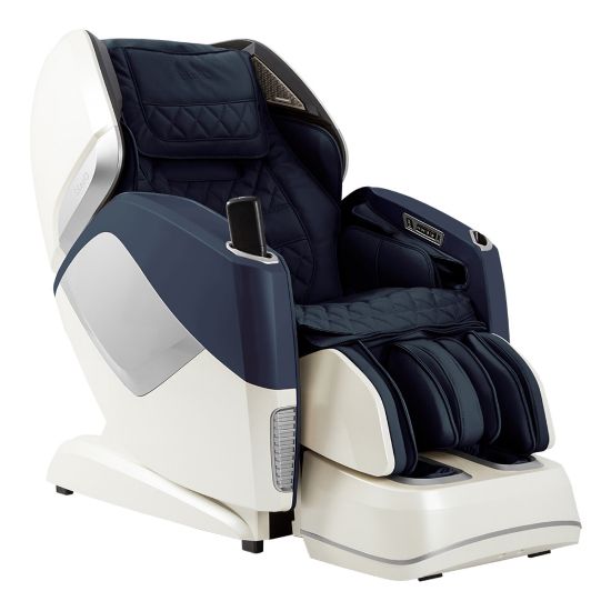 Picture of Osaki Pro Maestro 4-D Full-Body Massage Chair, Navy/Beige