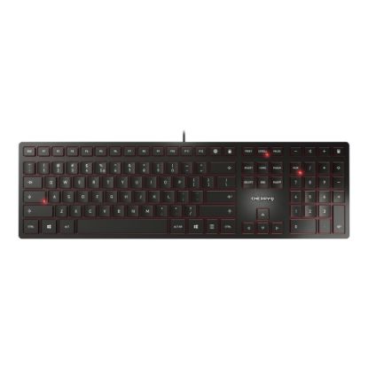 Picture of CHERRY KC 6000 SLIM - Keyboard - USB - English - key switch: CHERRY SX - black