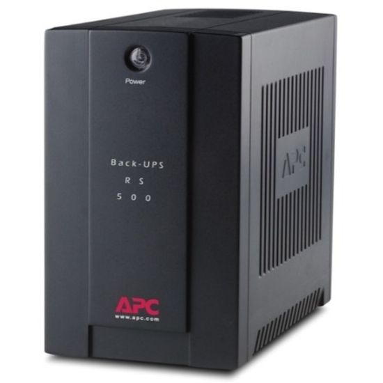 Picture of APC by Schneider Electric Back-UPS RS BR500CI-AS 500 VA Tower UPS - Tower - 10 Hour Recharge - 3 Minute Stand-by - 230 V AC Output - Stepped Sine Wave - 3 x Battery/Surge Outlet