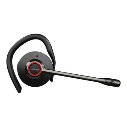 Picture of Jabra Engage 55 Headset - Mono - USB Type A - Wireless - DECT - 492.1 ft - 40 Hz - 16 kHz - On-ear - Monaural - Open - Noise Cancelling, Uni-directional Microphone - Black