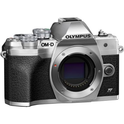 Picture of Olympus OM-D E-M10 Mark IV 20.3 Megapixel Mirrorless Camera Body Only - Silver - 4/3in Sensor - Autofocus - 3in Touchscreen LCD - Sensor-shift, Digital (IS) - 5184 x 3888 Image - 3840 x 2160 Video - HD Movie Mode - Wireless LAN