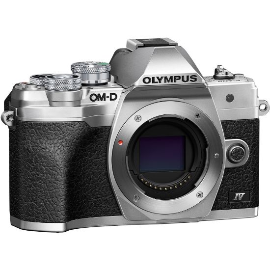 Picture of Olympus OM-D E-M10 Mark IV 20.3 Megapixel Mirrorless Camera Body Only - Silver - 4/3in Sensor - Autofocus - 3in Touchscreen LCD - Sensor-shift, Digital (IS) - 5184 x 3888 Image - 3840 x 2160 Video - HD Movie Mode - Wireless LAN