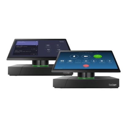 Picture of Lenovo ThinkSmart Hub 500 10V5 - For Microsoft Teams - all-in-one - 1 x Core i5 7500T / 2.7 GHz - RAM 8 GB - SSD 128 GB - NVMe - HD Graphics 630 - GigE - WLAN: 802.11a/b/g/n/ac, Bluetooth 4.1 - Win 10 IOT Enterprise