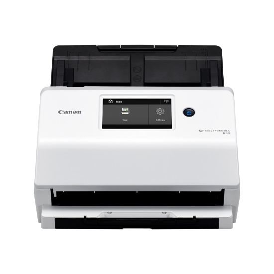 Picture of Canon imageFORMULA R50 Office - Document scanner - Contact Image Sensor (CIS) - Duplex - Legal - 600 dpi - up to 40 ppm (mono) / up to 40 ppm (color) - ADF (60 sheets) - up to 4000 scans per day - USB, Wi-Fi