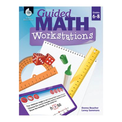 Picture of Shell Education Guided Math Workbook, Grades 6-8