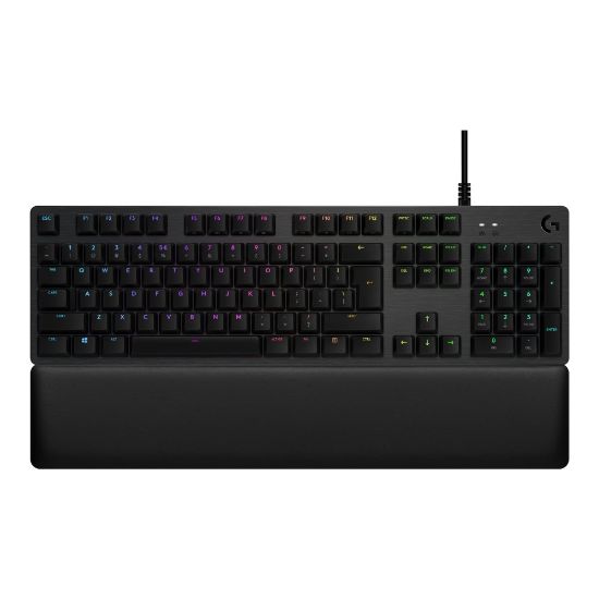 Picture of Logitech Gaming G513 - Keyboard - backlit - USB - key switch: GX Brown Tactile - carbon