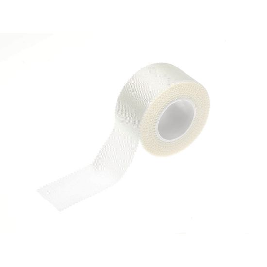 Picture of Medline Caring Cloth Silk Adhesive Tape, 1in x 10 Yd., White, Box Of 12