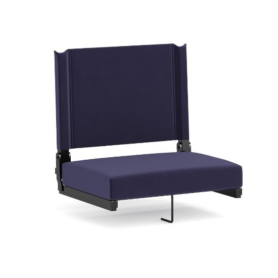 Picture of Flash Furniture Grandstand Comfort Seat, Navy/Black