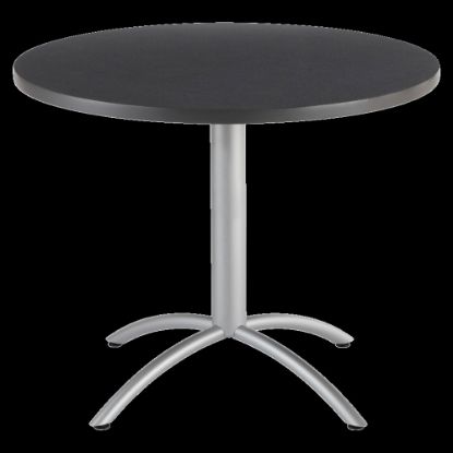 Picture of Iceberg CafeWorks Cafe Table, Round, 30in x 36inW, Graphite