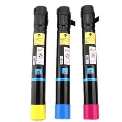 Picture of Xerox WC7525 Cyan; Magenta; Yellow High Yield Toner Cartridges, Pack Of 3, 3 CLRS WC7525 CMA