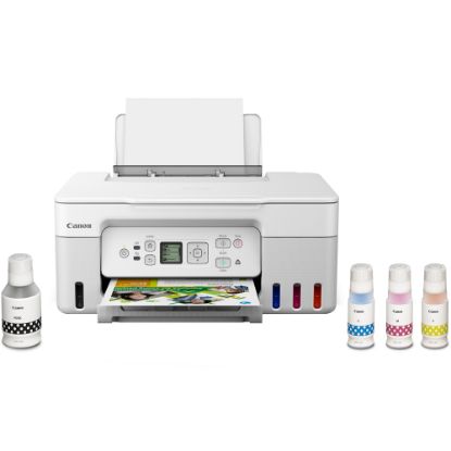 Picture of Canon PIXMA G3270 MegaTank Wireless Inkjet All-In-One Color Printer, White